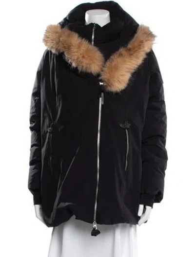 Pre-owned Rudsak Nylon Down Coat W/ Tags In Black