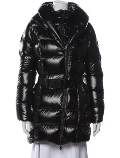 Pre-owned Rudsak Nylon Down Coat W/ Tags In Black