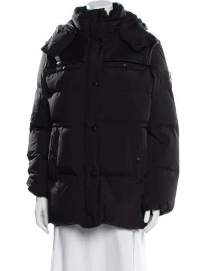 Pre-owned Rudsak Nylon Down Coat W/ Tags In Gray