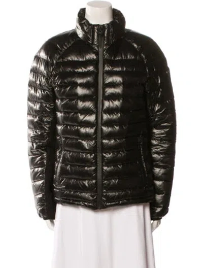 Pre-owned Rudsak Nylon Down Jacket In Black