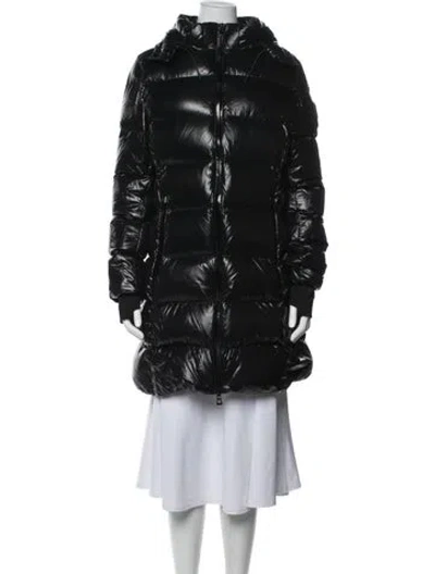 Pre-owned Rudsak Nylon Down Jacket In Black