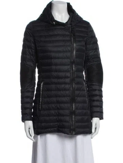 Pre-owned Rudsak Nylon Down Jacket In Blue