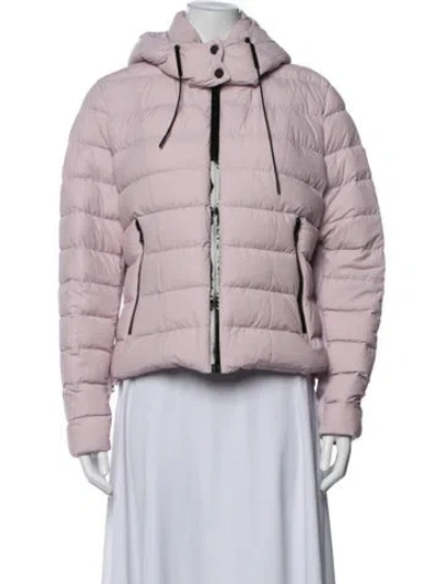 Pre-owned Rudsak Nylon Down Jacket In Pink