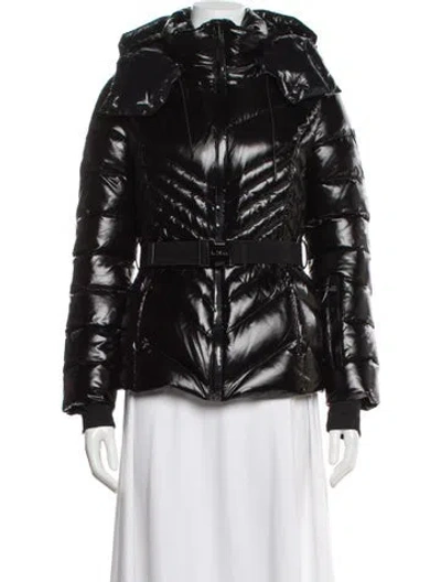 Pre-owned Rudsak Nylon Down Jacket W/ Tags In Black