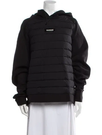 Pre-owned Rudsak Nylon Jacket W/ Tags In Black