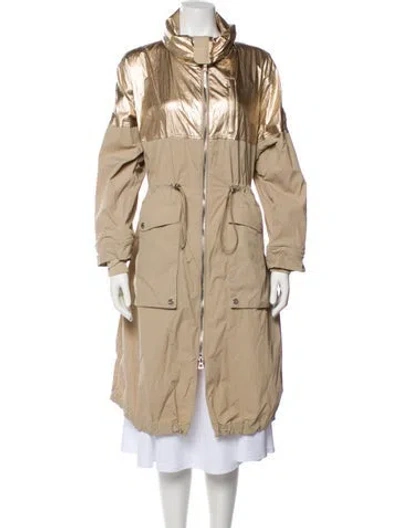 Pre-owned Rudsak Nylon Trench Coat In Neutral