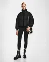 Rudsak Oprah Women's Convertible Down Puffer With Removable Sleeves