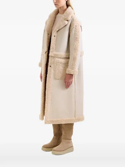 Rudsak Paloma Modular Reversible Coat In Neutral