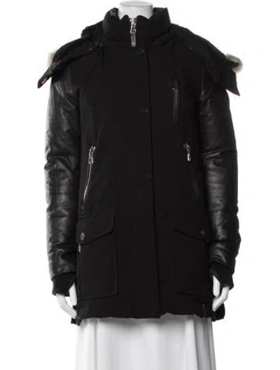Pre-owned Rudsak Parka In Black
