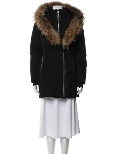 Pre-owned Rudsak Parka In Black