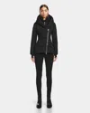 Rudsak Shali Women's Fitted Down Puffer In Black