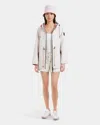 Rudsak Short Hooded Rain Trench In White