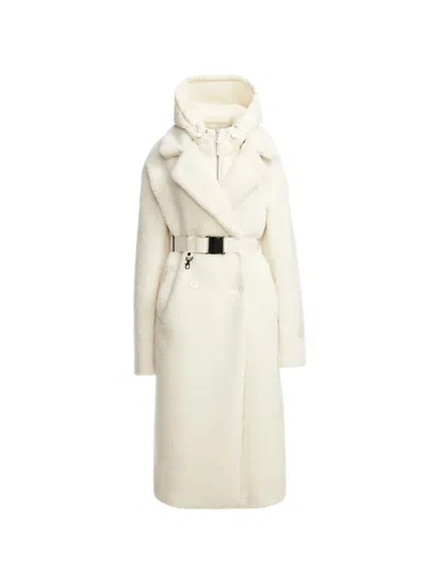 Rudsak Tina Teddy Coat In White