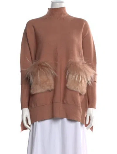 Pre-owned Rudsak Turtleneck Sweater In Pink