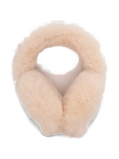 Rudsak Valencia Faux-fur Earmuffs In Neutral