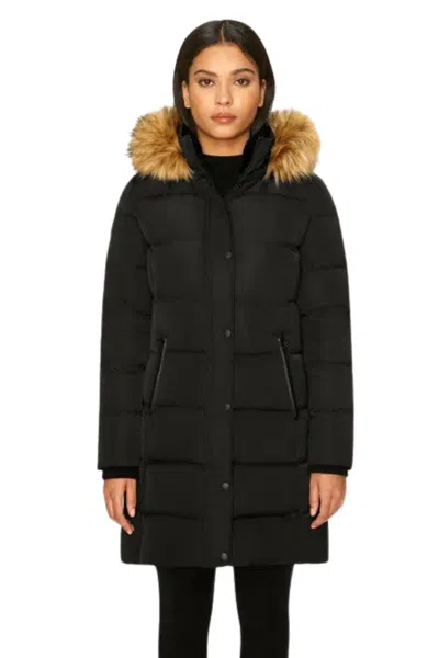 Rudsak Women's Maya Puffer Jackets Wine 4125522 In Black