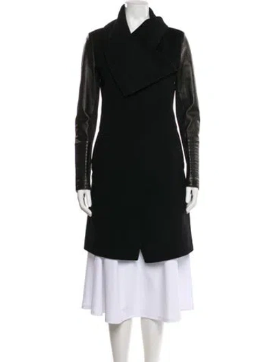 Pre-owned Rudsak Wool Coat In Black