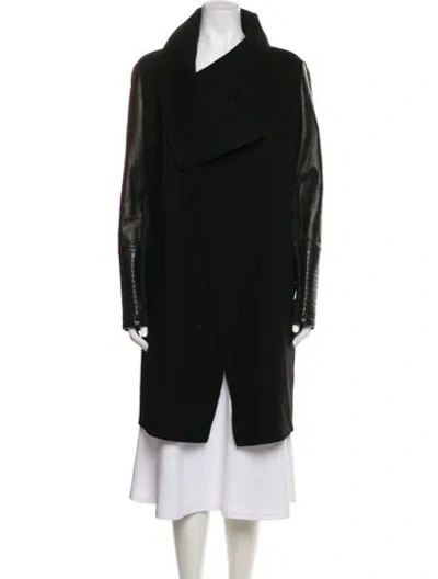 Pre-owned Rudsak Wool Coat In Black