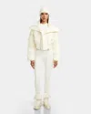 Rudsak Yvette Women's Crop Corduroy Down Puffer