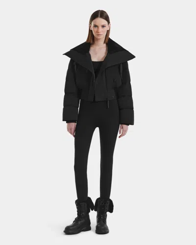 Rudsak Yvette Women's Crop Down Puffer In Black