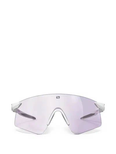 Rudy Project Astral Sphere Shield-frame Sunglasses In White