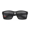 Rudy Project Bold Rectangular Frame Sunglasses With Polarized Lenses In Black