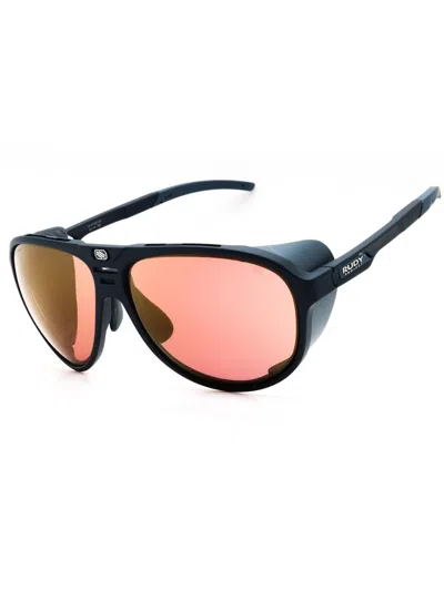 Rudy Project Classic Plastic Aviator Men's Sunglasses In Black