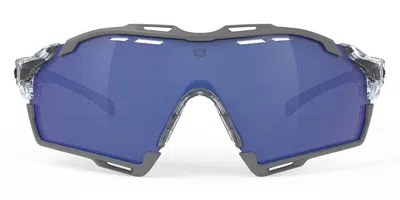 Rudy Project Cutline Sp635896-0000 Men's Sunglasses Grey Size 141 In Gray