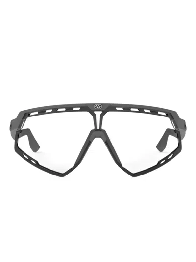 Rudy Project Defender Shield-frame Sunglasses In Black