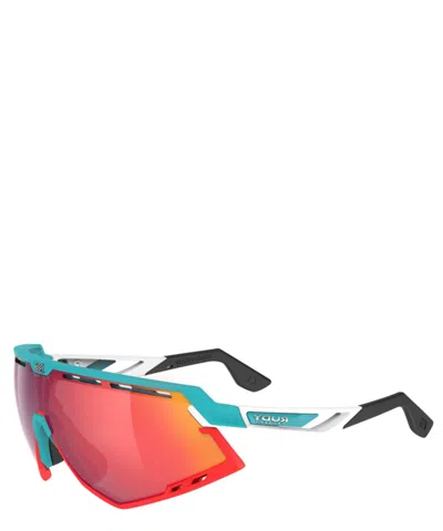 Rudy Project Eyeglasses Defender Emerald/white Matte In Crl