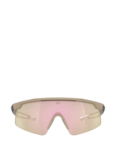 Rudy Project Geometic-frame Sunglasses In Pink