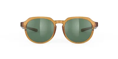 Rudy Project Glamshady Sp930183-0000 Men's Sunglasses Yellow Size 50 In Transparent