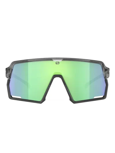 Rudy Project Kelion Shield-frame Sunglasses In Black