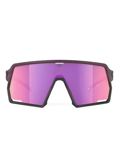 Rudy Project Kelion Shield-frame Sunglasses In Black