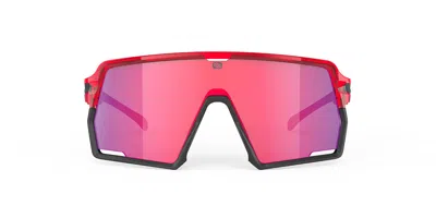 Rudy Project Kelion Sp853817-0002 Occhiali Da Sole Rossi Per Uomo