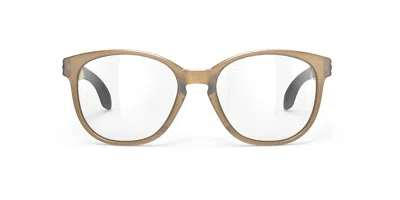 Rudy Project Lightflow B Sp830b21-0000 Men's Glasses Gold Size 54 - Free Lenses - Blue Light Block Available In Transparent