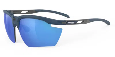 Rudy Project Magnus Sp753947-0000 Men's Sunglasses Blue Size 75