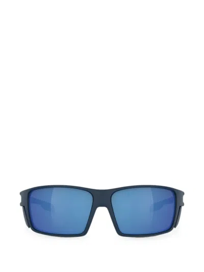 Rudy Project Nyad Rectangle-frame Sunglasses In Blue