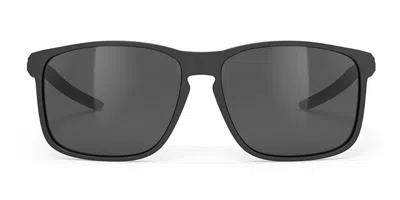 Rudy Project Overlap Polarized Sp775906-0000 Men's Sunglasses Black Size 58