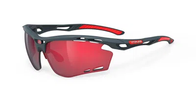 Rudy Project Propulse Sp623838-0000 Occhiali Da Sole Grigi Per Uomo In Black