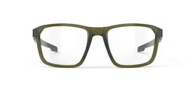 Rudy Project Pulse 54 Sp860b84-0000 Men's Glasses Green Size 54 - Free Lenses - Blue Light Block Available In Black