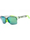 Rudy Project Rectangular Men's Sunglasses In Green