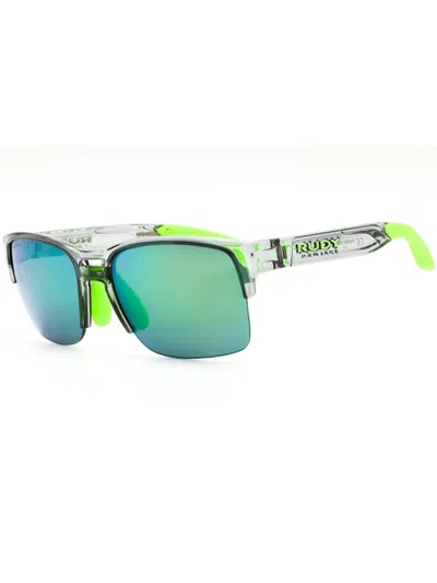 Rudy Project Rectangular Men's Sunglasses In Green