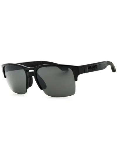 Rudy Project Rectangular Men's Sunglasses - Sp585942 In Black