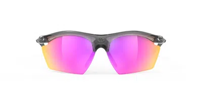 Rudy Project Rydon Slim Sp545257-0001 Women's Sunglasses Clear Size 66 In Multi
