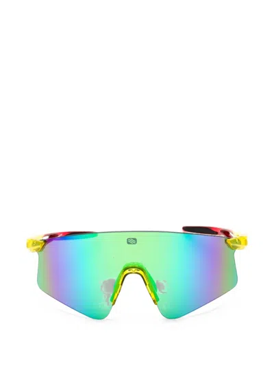 Rudy Project Sp944130 Mirrored Shield Sunglasses In Multi