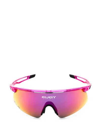 Rudy Project Shield-frame Sunglasses In Pink