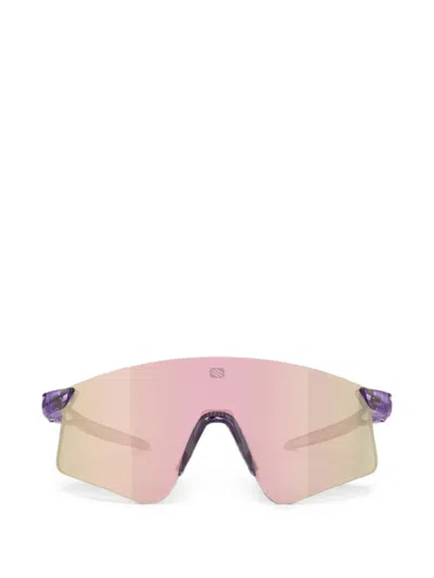 Rudy Project Shield-frame Sunglasses In Purple