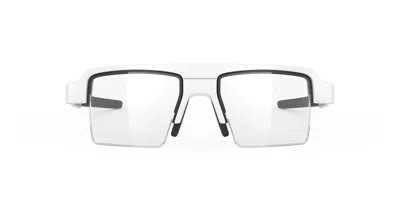 Rudy Project Sirius Sp87od69-0000 Men's Glasses White Size 50 - Free Lenses - Blue Light Block Available In Transparent