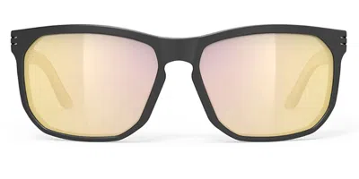Rudy Project Soundrise Sp135706-0003 Men's Sunglasses Black Size 46